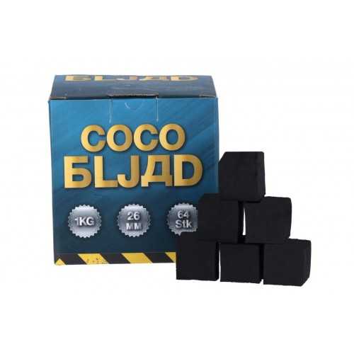 Natural Charcoal for Shisha Coco Bljad 1kg Coco bljad Products