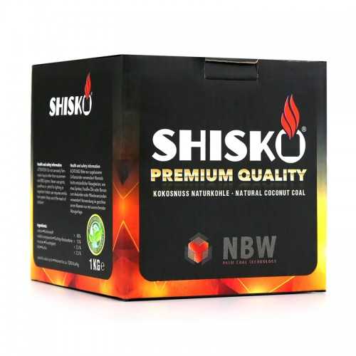 Naturkohle für Shisha Shisko 1kg Shisko Produkte
