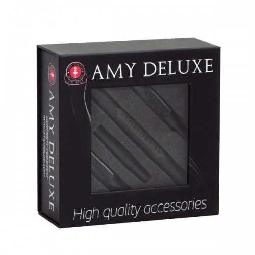 Tubo in silicone nero opaco Amy Deluxe con ugello in alluminio Amy Deluxe Prodotti