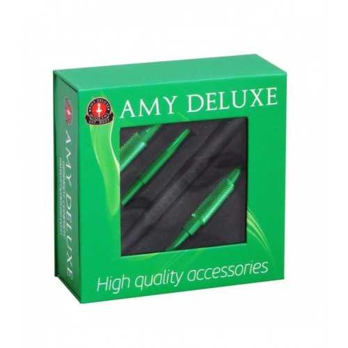 Tubo flessibile in silicone verde opaco Amy Deluxe con punta in alluminio Amy Deluxe Prodotti