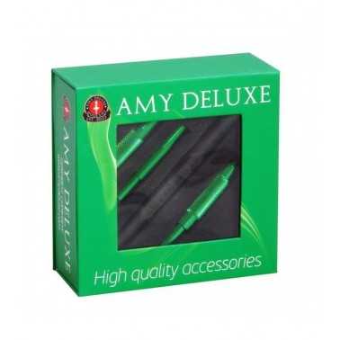 Green Silicone Hose Amy Deluxe with Aluminum End Cap Amy Deluxe Products