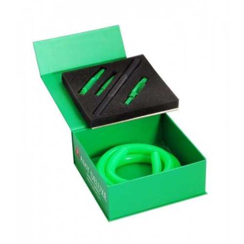 Silicone Hose green mat Amy Deluxe with Aluminium Tip Amy Deluxe Products