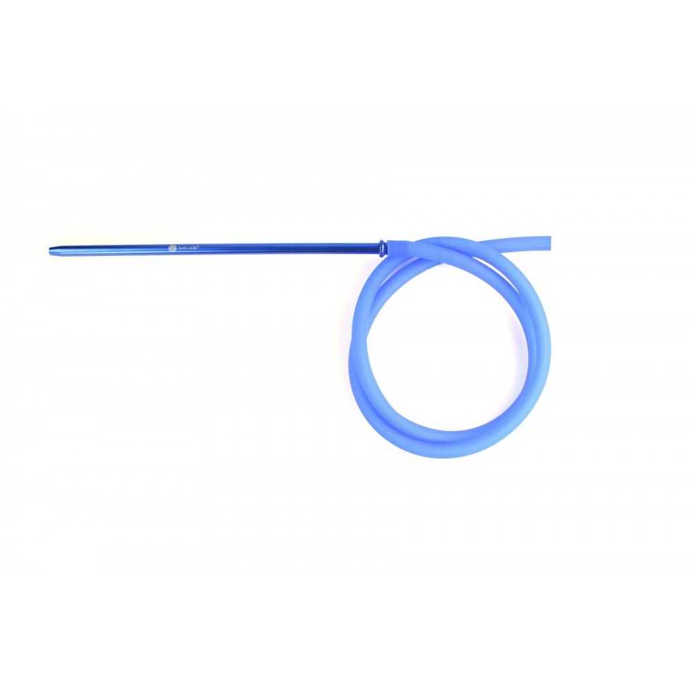 Mata Leon Tubo in silicone blu opaco con ugello in alluminio Mata Leon Shisha Prodotti