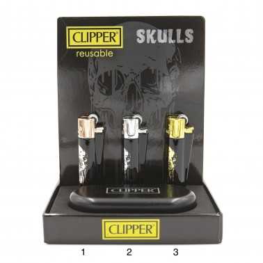 Clipper Metal Skullz + boite Clipper Clipper