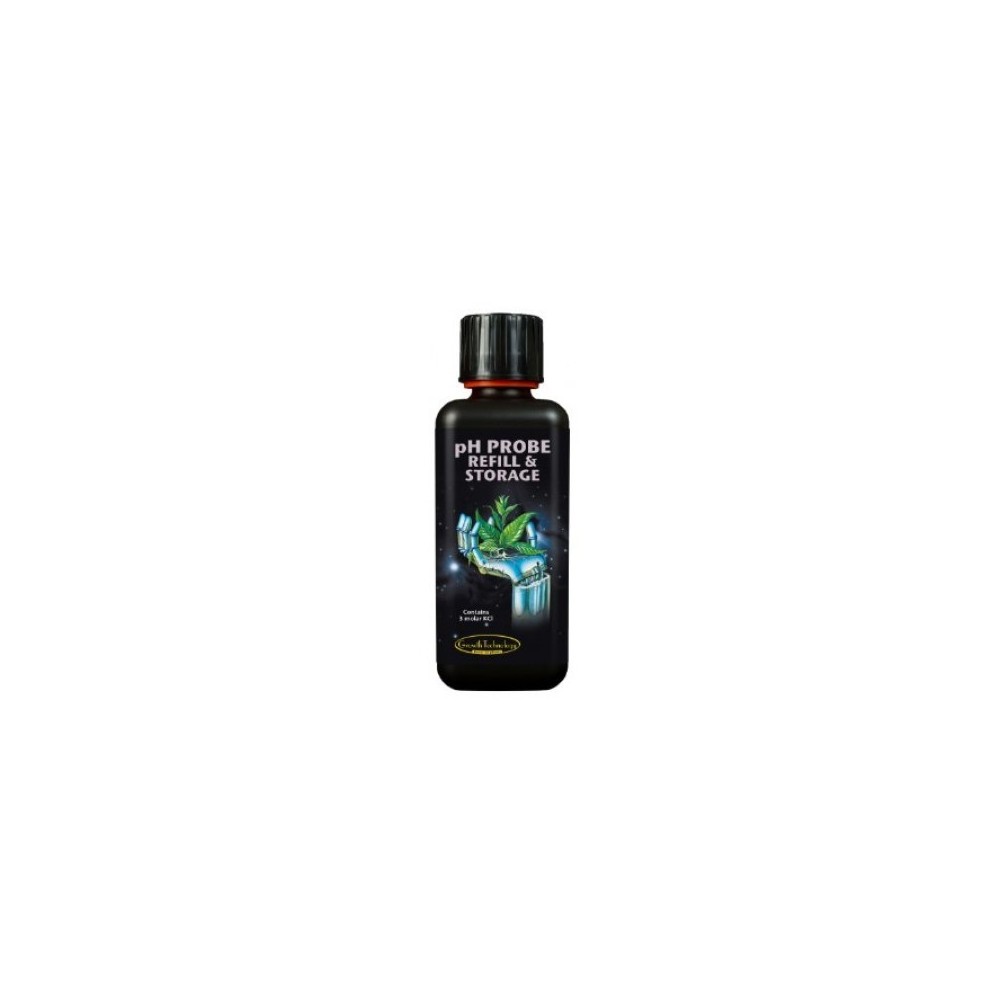 Growth Technology pH Probe Refill and Storage 300ml Growth Technology Calibration PH/EC