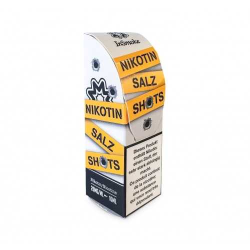 Booster Insmoke Nikotinsalz Salt Shots 20mg Insmoke Produkte