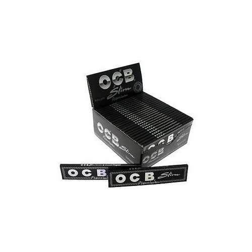 OCB Slim Premium Black (carton) OCB Feuille à rouler