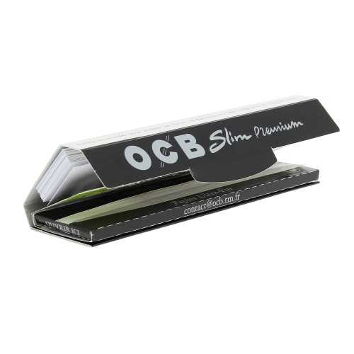 OCB Slim Premium Black + Tips (Cartone) OCB Carta da rollare
