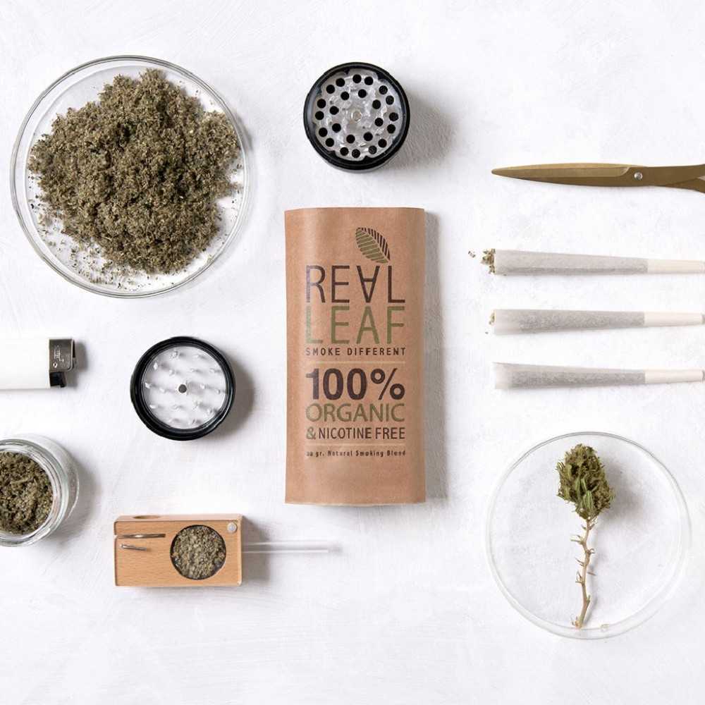 REAL LEAF Organic 30g tobacco substitute Real Leaf Products