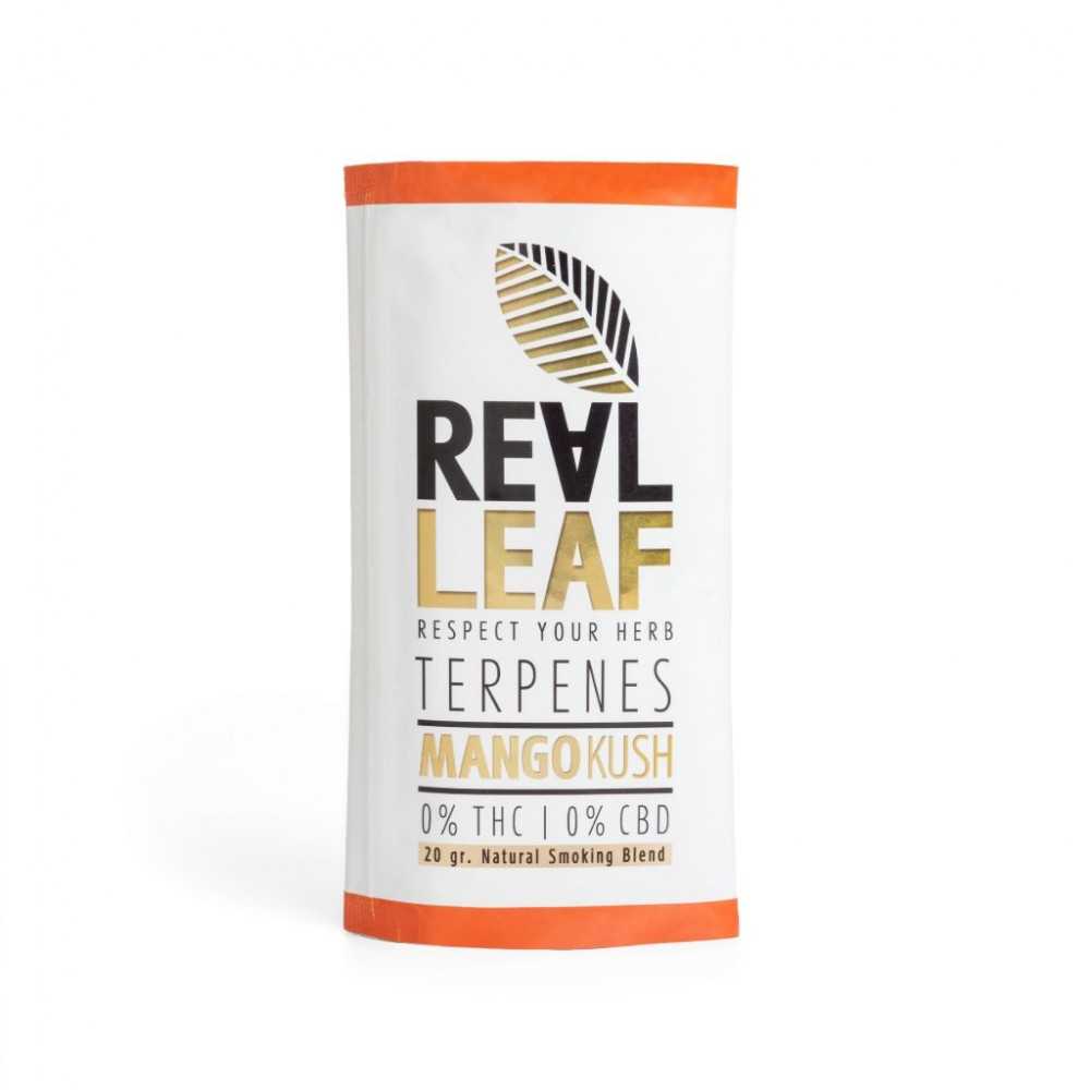 Sostituto del tabacco Mango Kush di Real Leaf Real Leaf Prodotti