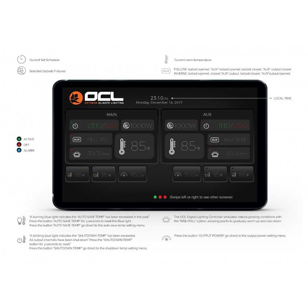 OCL Lighting Controller OCL Lighting  Controller und Timer
