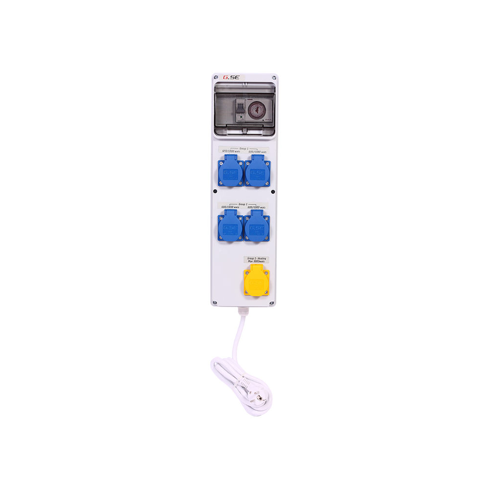 Timer Box III 3X600W + Riscaldamento GSE Controllore e timer