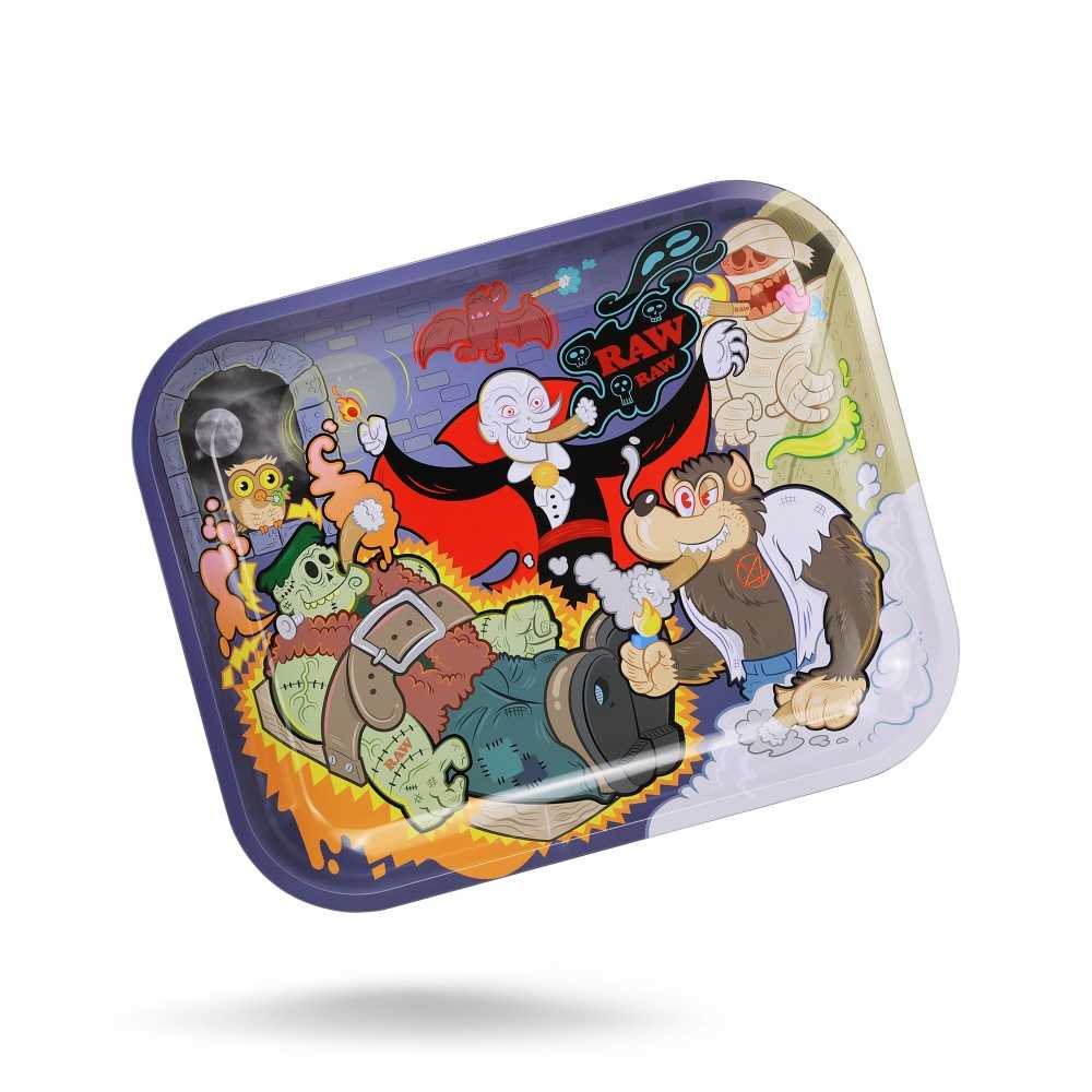 Rolling tray RAW "Monster Sesh" L RAW Rolling tray