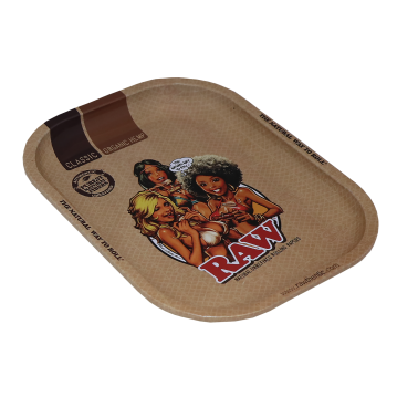 Raw Girl 2 Mini rolling tray RAW Rolling tray