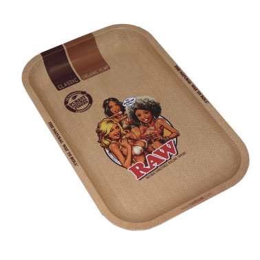 Raw Girl 2 Small Rolling Tray RAW Rolling tray