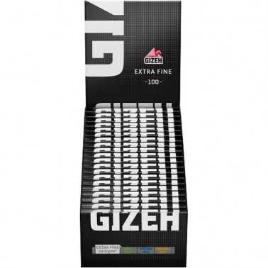 Karton GIZEH Extra Fine Rolling Paper Gizeh Blatt zum Rollen