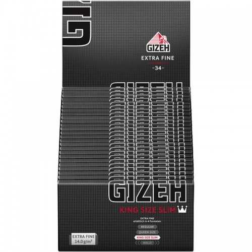 GIZEH King Size Slim Rolling Sheet Cartone Gizeh Rolling Sheet