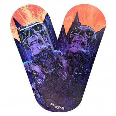 Rolltablett + Deckel SK8Tray "Great Awakening" Pulsar Tablett zum Rollen
