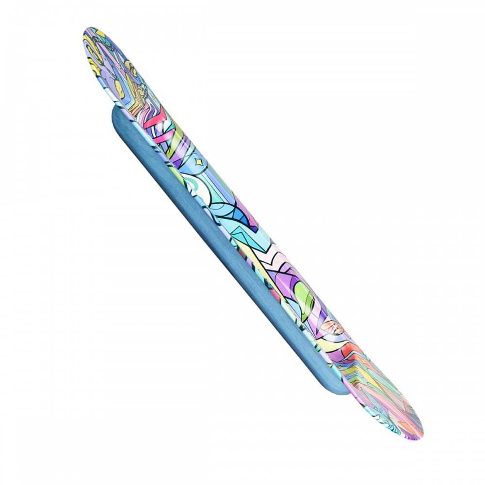 SK8Tray Vassoio di laminazione "Chouette" + coperchio Pulsar Vassoio di rotolamento