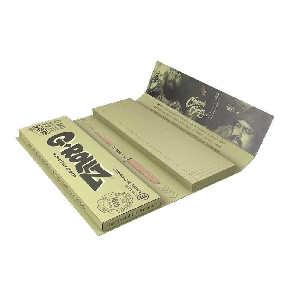 feuille à rouler G-Rollz Cheech & Chong+Tips G-Rollz Feuille à rouler