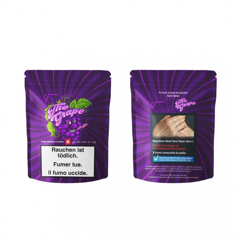 Fleurs de CBD LBV "Grape" 2.0 Indoor LBV Fleurs et Hash de CBD