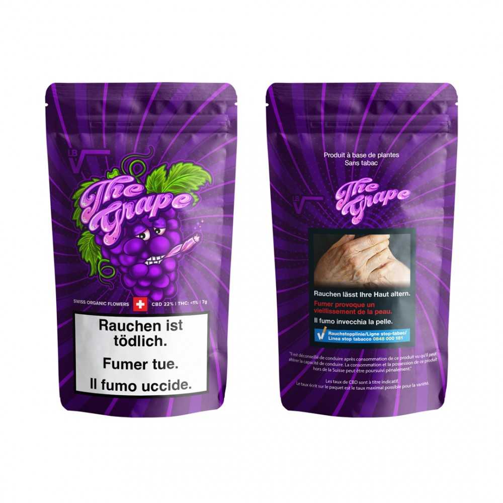 Fleurs de CBD LBV "Grape" 2.0 Indoor LBV Fleurs et Hash de CBD