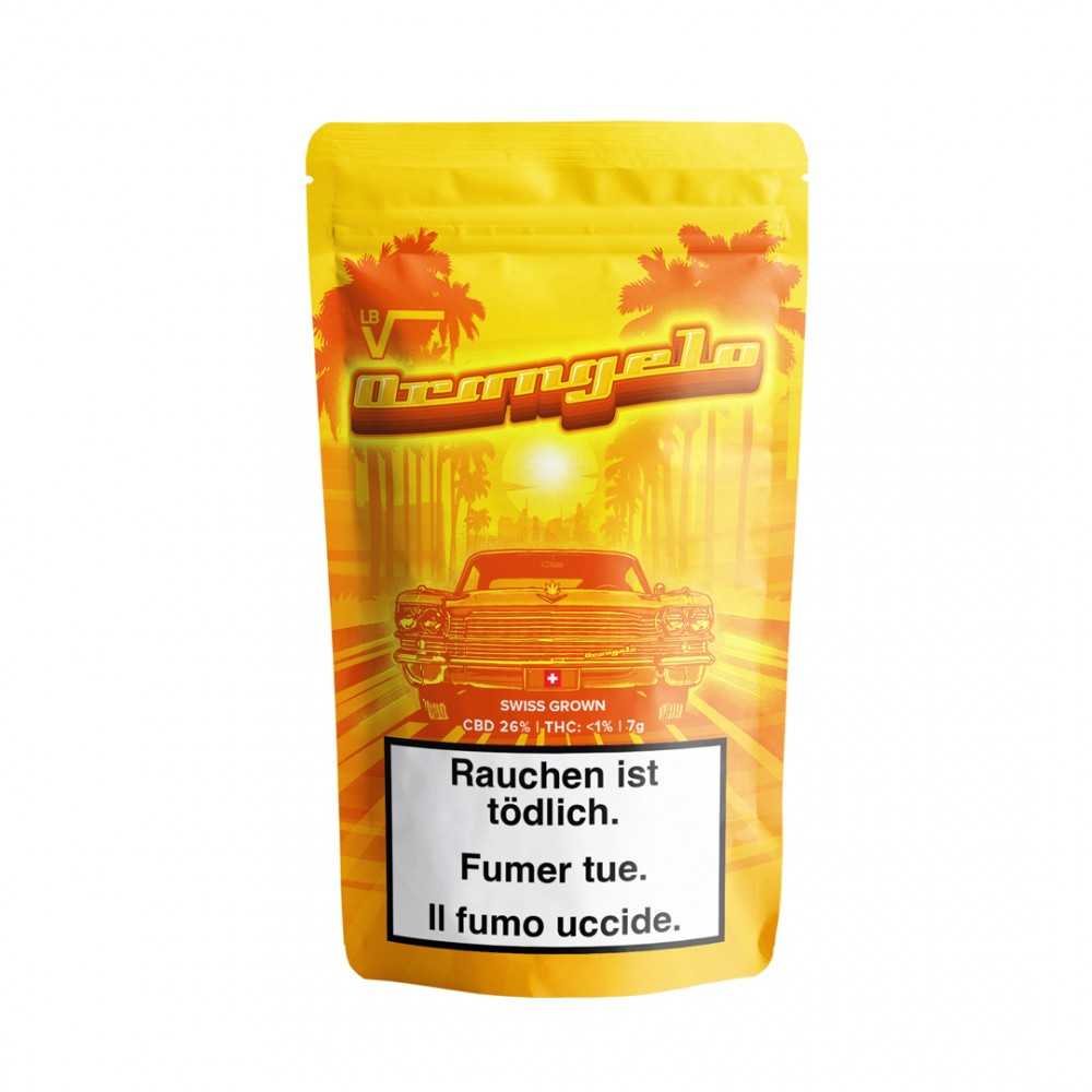 CBD flowers LBV "Orangelo" 2.0 Indoor LBV CBD Flowers and Hash