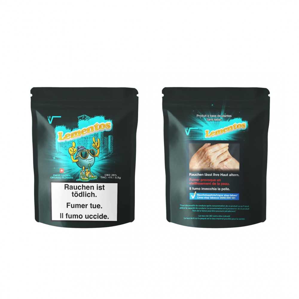 Fleurs de CBD LBV "Lementos" Indoor LBV Fleurs et Hash de CBD