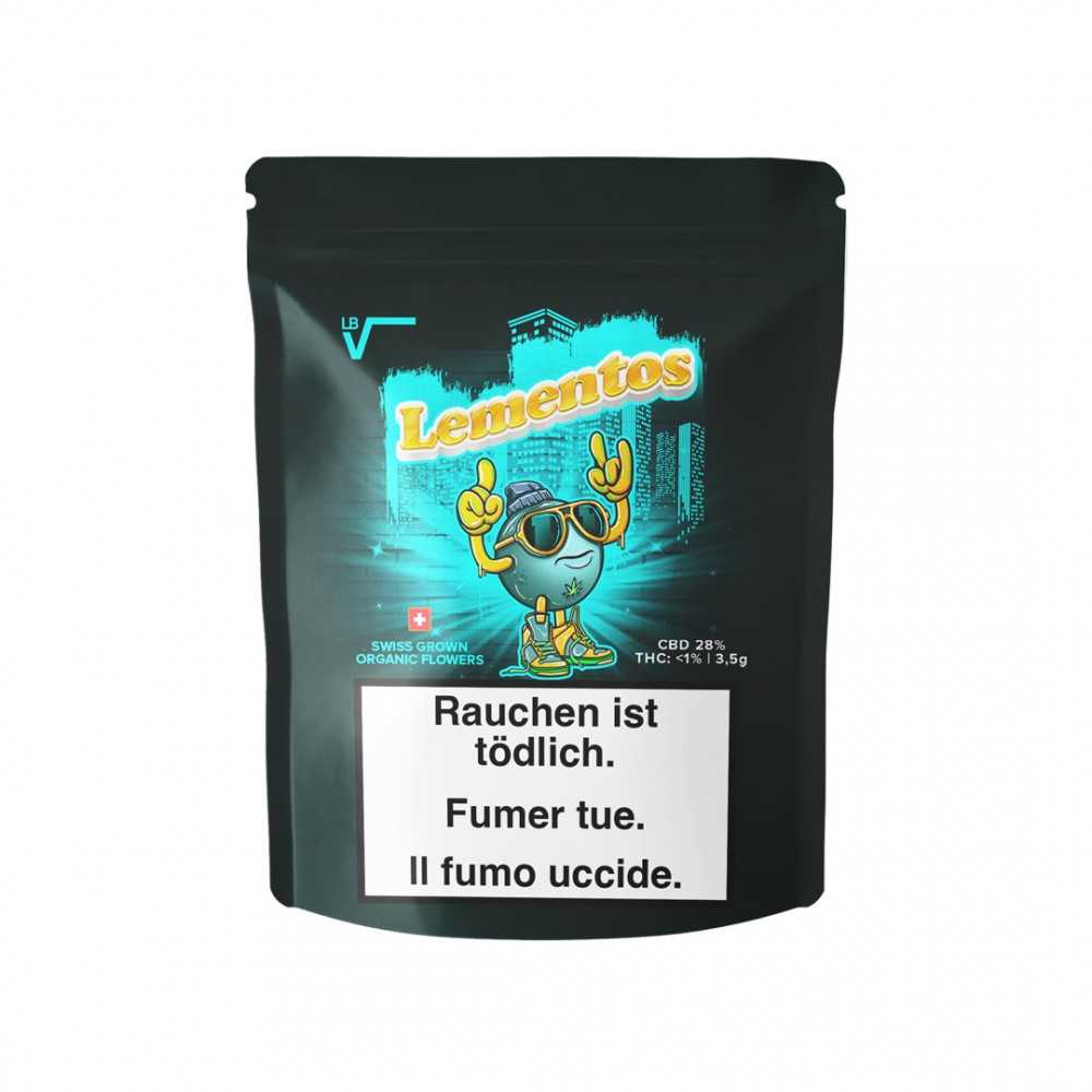 Fleurs de CBD LBV "Lementos" Indoor LBV Fleurs et Hash de CBD