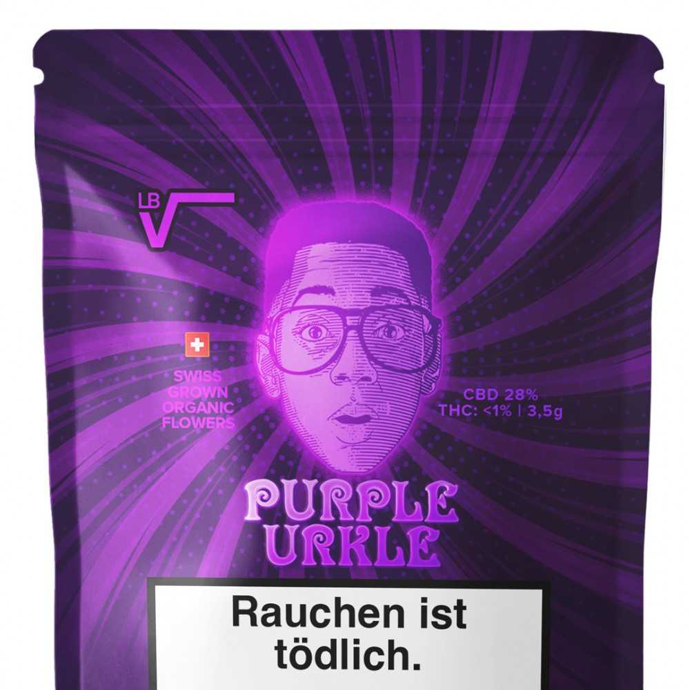 CBD flowers LBV "Purple Urkle" Indoor LBV CBD Flowers and Hash