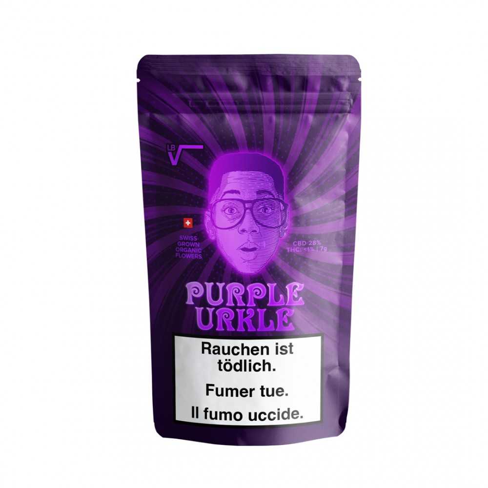 CBD flowers LBV "Purple Urkle" Indoor LBV CBD Flowers and Hash