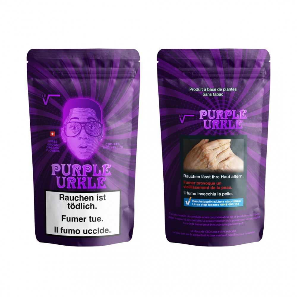 Fiori di CBD LBV "Purple Urkle" Indoor LBV Fiori e hashish di CBD