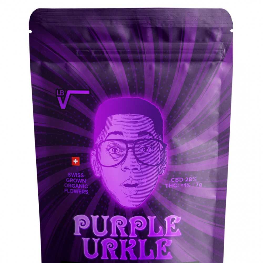 Fiori di CBD LBV "Purple Urkle" Indoor LBV Fiori e hashish di CBD