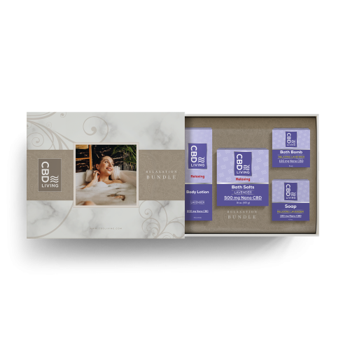 Coffret cadeau “Relaxation” CBD Living Lavende CBD Living Bien-être