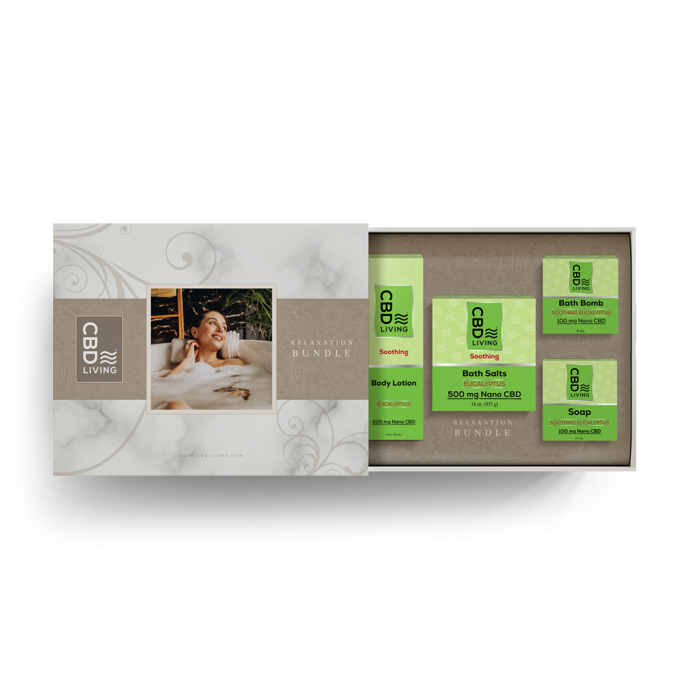 Set regalo relax CBD Living Eucalipto CBD Living Benessere
