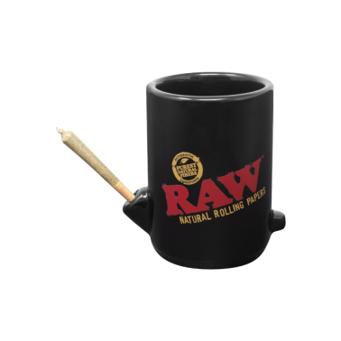RAW Authentic Wake Up & Bake Up Mug RAW New