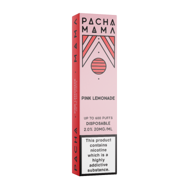Pod Jetable "Pink Lemonade" Pacha Mama 600 puffs 20mg Charlie's Chalk Dust Produits