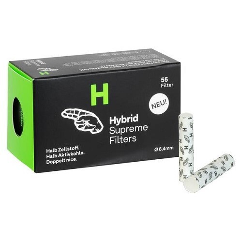 Supreme Hybrid Filters 6,4 mm (55 pièces) Hybrid Filter Produits