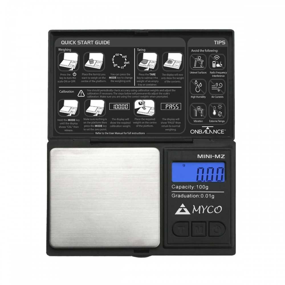 On Balance MMZ-100-BK 0,01g - 100g On Balance Balances SmokeShop