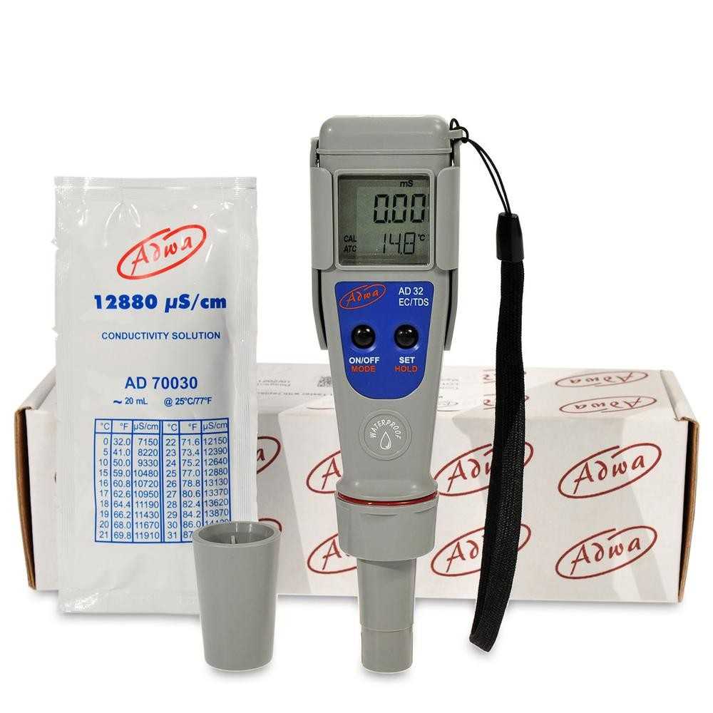 Testeur EC Pen Adwa Adwa Testeurs PH/EC