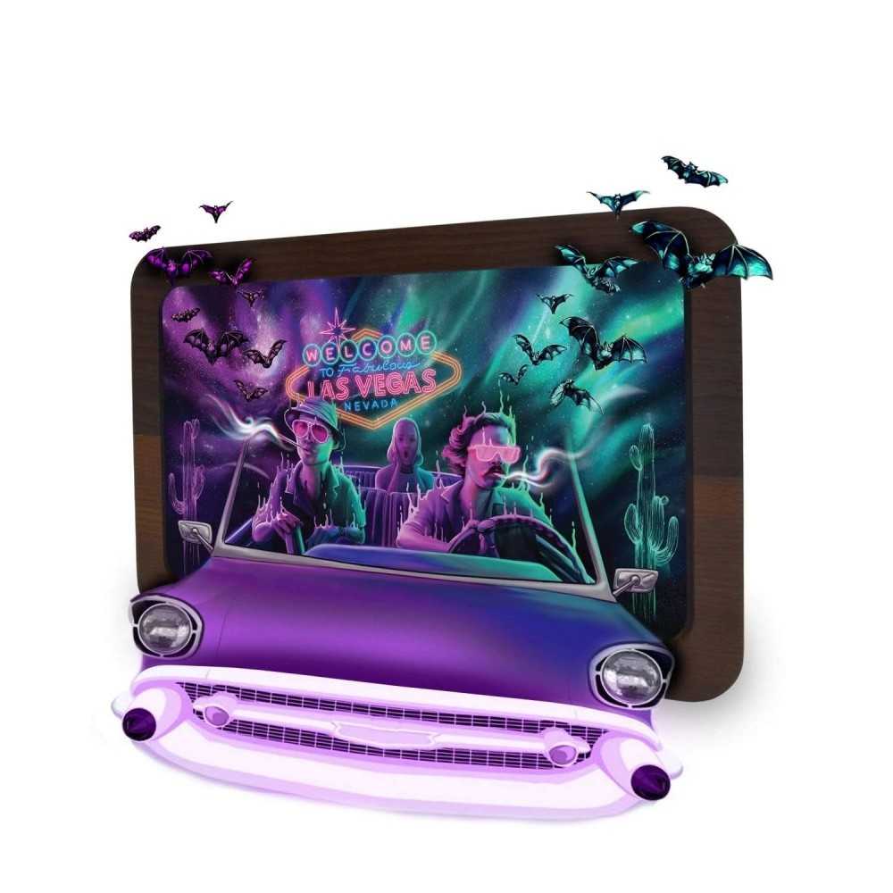 V-Syndicate Rollbrett "Bat Country 3D" 130X190 mm V Syndicate  Tablett zum Rollen