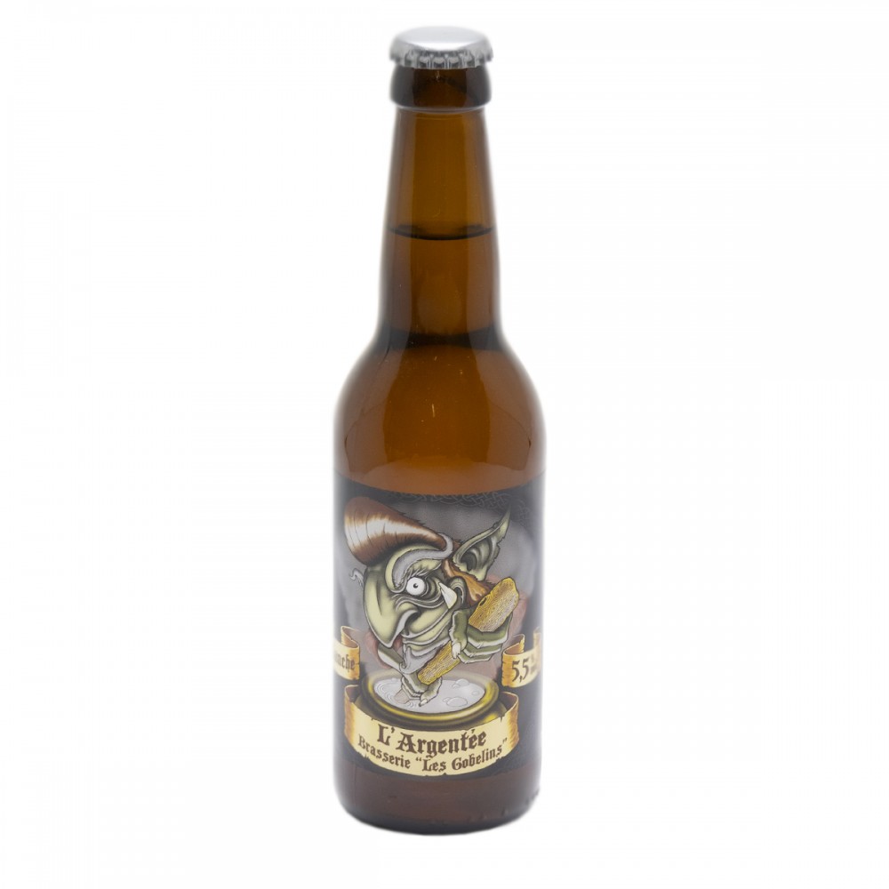 Bière Artisanale Les Gobelins "L'Argentée"  Boisson alcoolisée