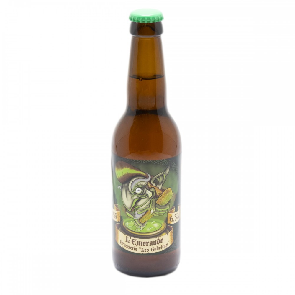 Bière Artisanale Les Gobelins "L'Emeraude" Alkoholisches Getränk