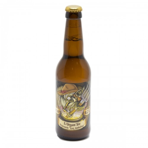 Bière Artisanale Les Gobelins "L'Organ Hic"  Boisson alcoolisée