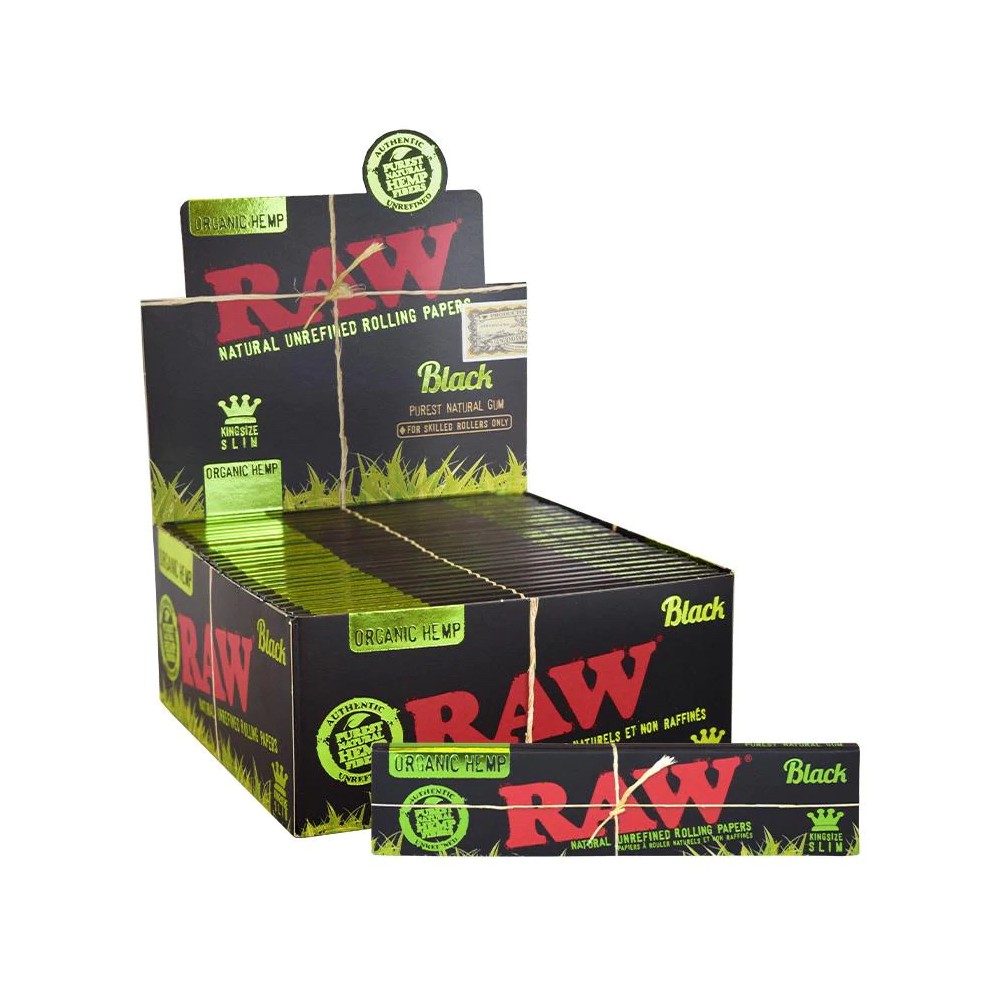 Carton de Feuille Raw Organic Hemp RAW Accessoires fumeurs
