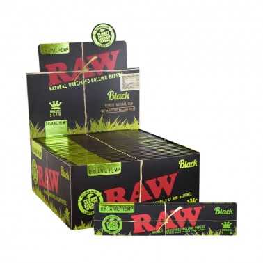 Carton de Feuille Raw Organic Hemp King Size Slim RAW Accessoires fumeurs