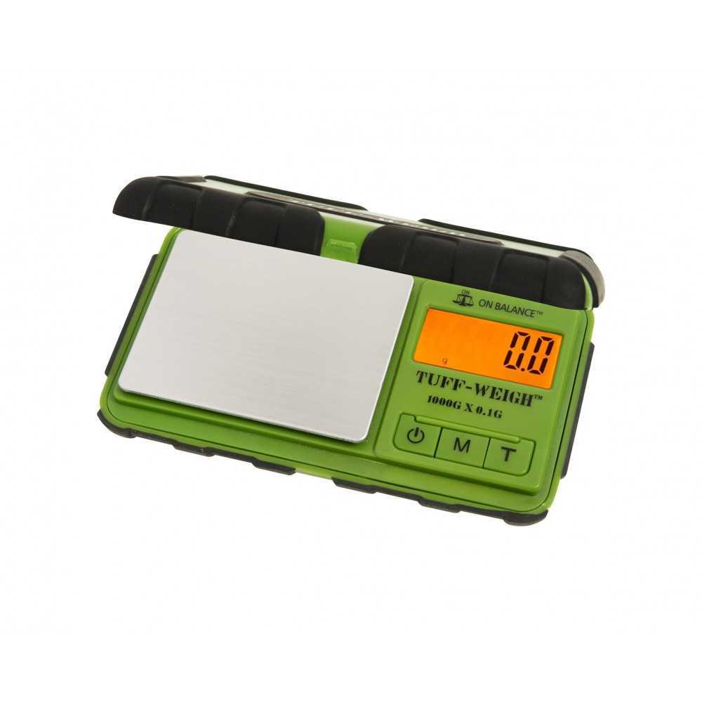 On Balance Tuff-Weigh 100x0.01g verte On Balance Balances SmokeShop
