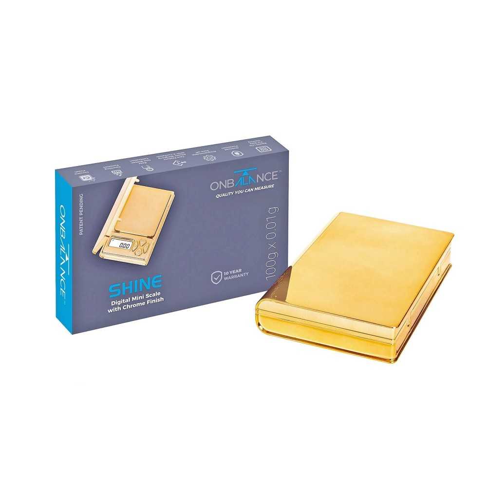 On Balance Gold Shine 100X0,01g On Balance Balances SmokeShop
