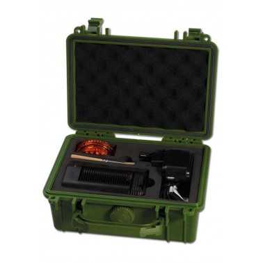 Valise de transport verte pour le Crafty Vapesuite Vaporisation