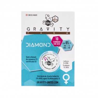 Gravity United CBD Samen "Diamond" (10 Stück) Gravity united CBD-Samen
